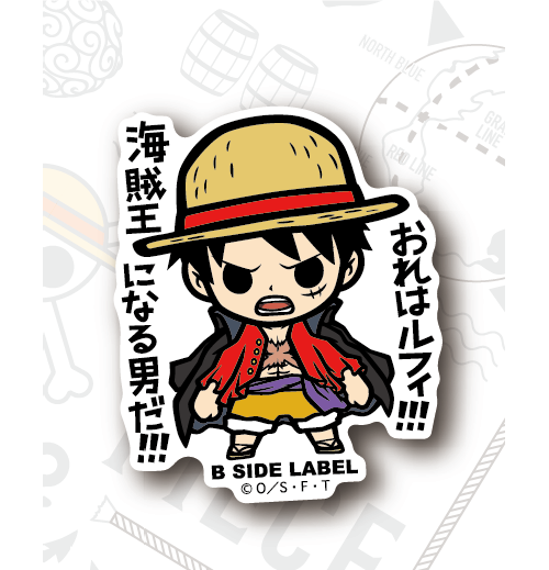 ONE PIECE 6th STICKER Luffy,Zoro,Sanji 22 kind Japan limited
