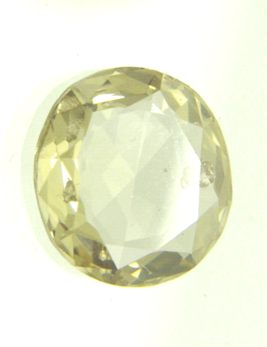 1.02 Cts Oval VVS-VS Champagne Color Rose Cut Diamond 7.58x6.84x1.90 MM - Picture 22 of 24