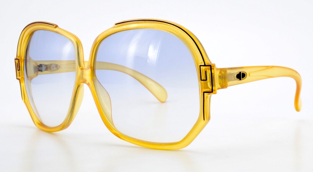 CHRISTIAN DIOR Optyl Mod 2094 Vintage Sunglasses Shiny Fancy 70s