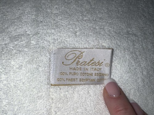 NEW PRATESI BATH MAT~EVANESCENZA PRINTED~ORG $590 🧡RARE🧡 - Picture 2 of 10