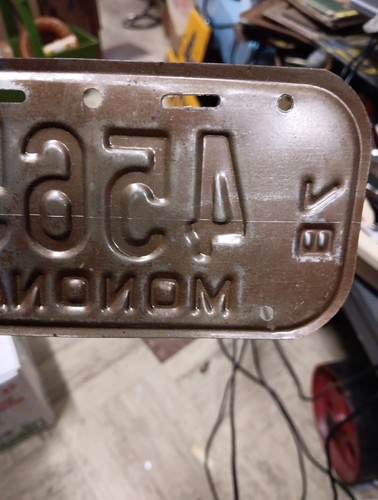 1978 To 1980 Monona Bicycle License Plate 4565 - Picture 16 of 19