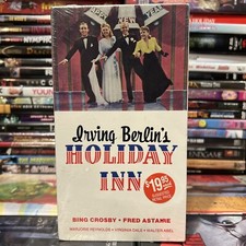 Irving Berlin's Holiday Inn 1942 VHS New Bing Crosby White Christmas Musical