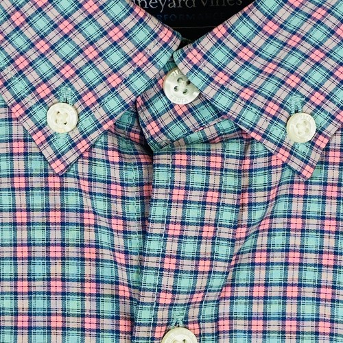 Vineyard Vines Performance Slim Fit Tucker Button Down Long Sleeve Shirt Men's M - Picture 4 of 16