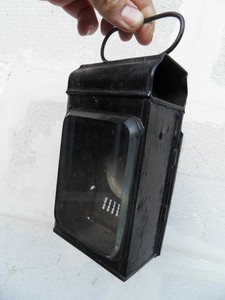 Vintage lamp ancienne lampe lanterne chemin de fer train ANCIENNE LAMPE LANTERNE chemin de fer train gare SNCF