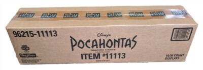 Factory Sealed 10 Box Case 1995 Skybox Disney Pocahontas Movie Trading Cards