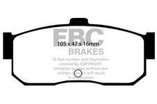 EBC Brakes DP2889 Greenstuff 2000 Series Sport Brake Pads