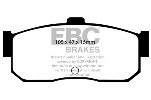 EBC Brakes DP2889 Greenstuff 2000 Series Sport Brake Pads - Picture 1 of 7