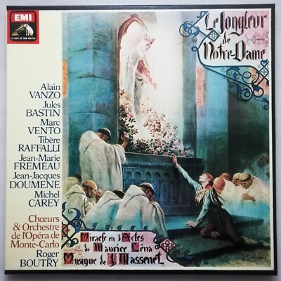 EMI 2 LP Box 2C 167-16275/6: Massenet - Der Jongleur von Notre-Dame / Vanzo usw.