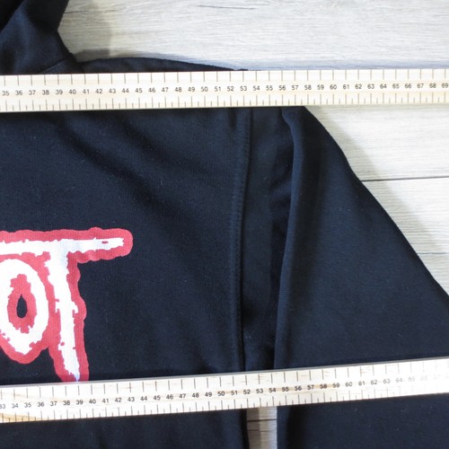 Hoodie Hoodie Oversized Slipknot People Shit Vintage Y2K Herren S Schwarz - Bild 4 von 9
