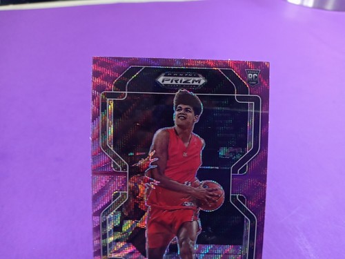 Ousmane Dieng 2022-23 Panini Prizm Draft Picks Purple Ice #70 RC - Picture 3 of 6