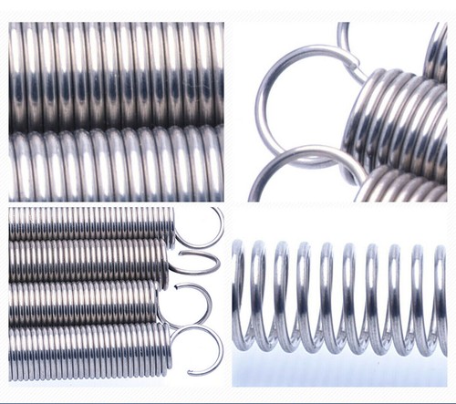Wire Dia 0.3mm Tension Extending Springs Stainless Steel Hook Expansion Spring - Picture 4 of 10