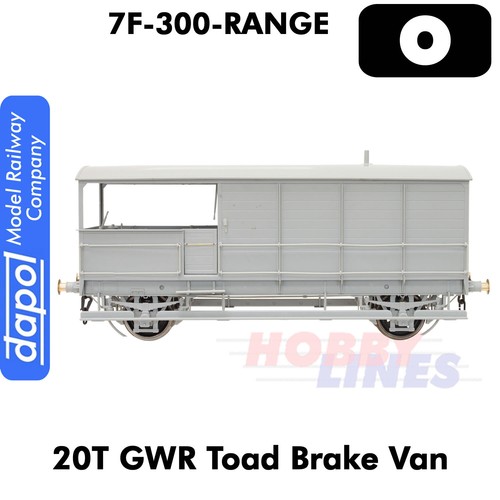 GWR Toad Brake Van Bauxite W17445 Diagram AA21 O gauge 1:43.5 Dapol 7F-300-008 - Picture 5 of 7