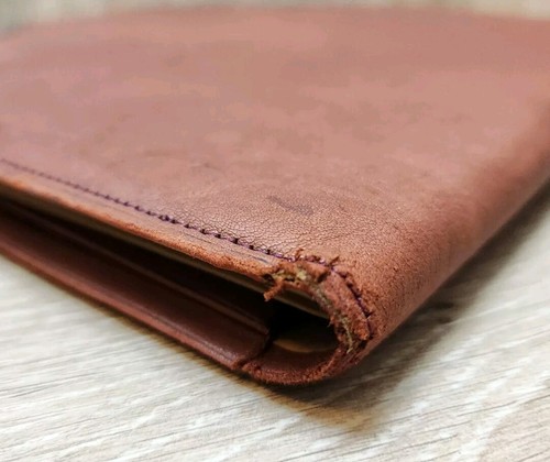 Antique Leather Sterling Silver Journal Notebook Boston USA - Foto 10 di 13