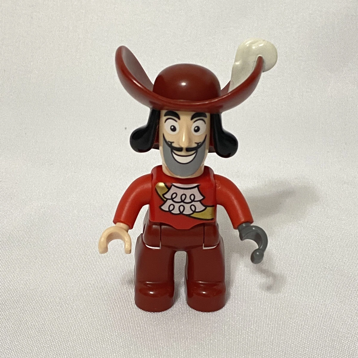 LEGO Duplo Captain Hook Minifigure Disney Jake Peter Pan Never Land Pirates