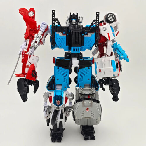 robotot 6 in 1 Transformer Devastator Action Figure varie - Foto 9 di 19