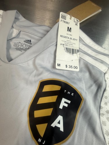 Adidas Aeroready Gray Soccer Jersey Soccer Club STL Size M #11 NWT - Picture 11 of 24