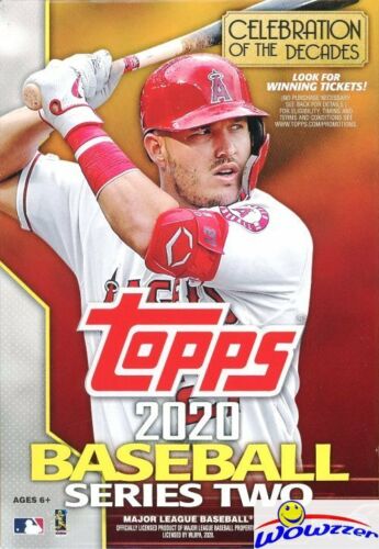 2020 Topps Series 2 Baseball EXCLUSIVE Hanger Case-8 Factory Sealed Box-536 Card - Picture 2 of 2