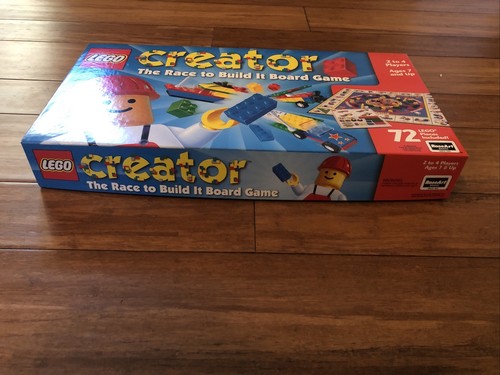 Lego The Race to Build it Board game VINTAGE RARE Educational NEW See Comments - Picture 6 of 9