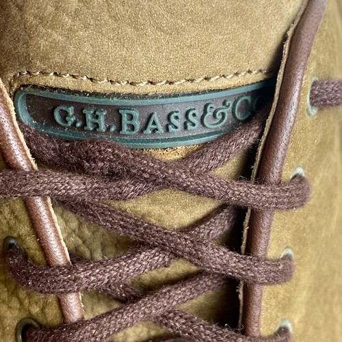 G.H.BASS&CO. HERITAGE WILDLEDERSCHUHE FÜR HERREN, 11M, BRAUN. - Bild 11 von 12