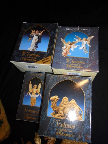 Belén vintage de plástico de 21 piezas FONTANINI romano Depose Italia + algunas cajas - Imagen 12 de 12