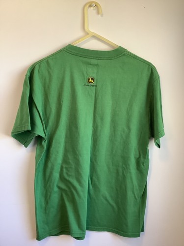 John Deere T Shirt 175 Since 1837 Green Men’s Large Authentic 100% Cotton 38619 - Picture 5 of 6