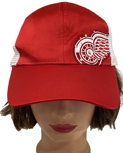 Detroit Red Wings NHL Bejeweled New Era Satin Strass Damen Mesh Mütze Cap - Bild 4 von 14