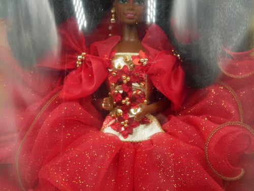 Mattel 1993 Happy Holidays Special Edition Barbie African American Puppe #10911 - Bild 11 von 11