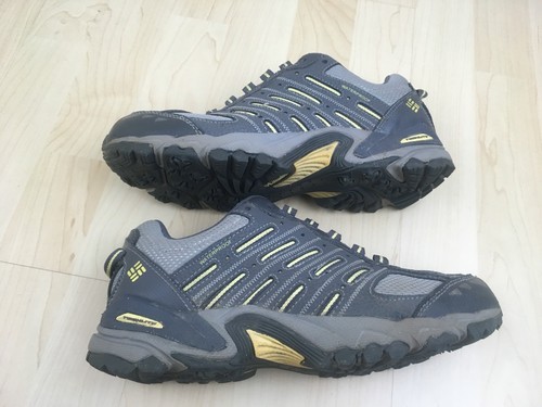 Columbia Women's Size 8.5 Hiking Shoes Low Top Gray Yellow BL3745-060 - Picture 3 of 11