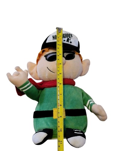Gemmy NOTORIOUS E.L.F. Peluche animado de rapeo de elfo de Navidad cantando baile - Imagen 7 de 8