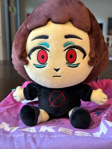 AUTHENTIC Makeship Milk-chan Plush from Milk outside a bag on Steam