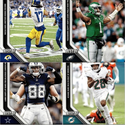 2024 Donruss Football Best of Instant You Pick Complete Your Set