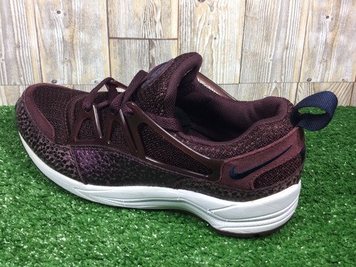 Nike Air Huarache Entrenadores Ligeros - Borgoña Profunda y Obsidiana - Reino Unido Talla 5.5 - Imagen 9 de 11