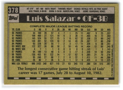 1990 Topps Baseball (#291-550) - Pick- Complete Your Set - 40% off 4+ - 第 27/75 張圖片