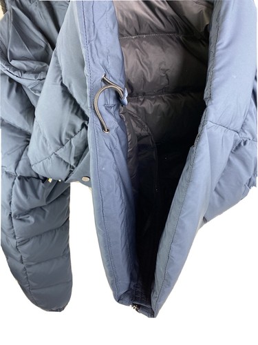Slate & Stone Daunen Parka Jacke Herren Large Anorak Puff Winter Blau Grau - Bild 6 von 11