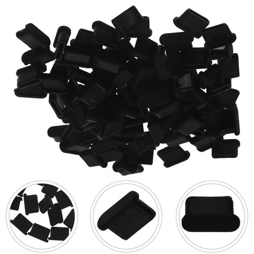 100 Pcs Protective Plug Port Dust Cover Dustproof Cell Phone Charging Protector - Zdjęcie 4 z 12