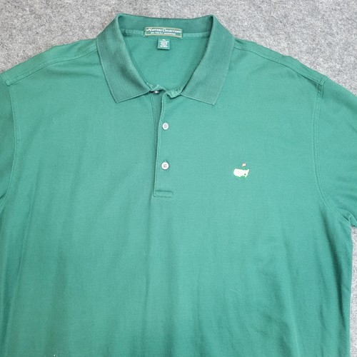 Masters Collection Mens Polo XL Green Agusta National Golf Dad Outdoor Preppy - Picture 4 of 8