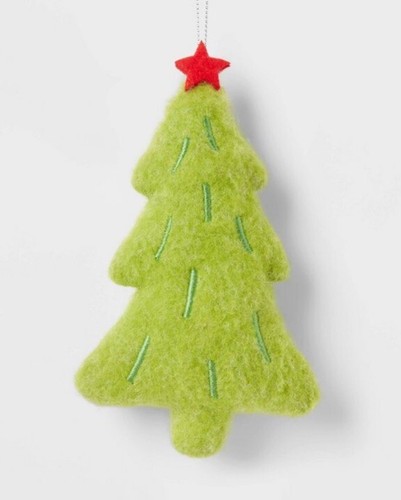 SET OF 3 Target Wondershop Christmas Tree Ornaments—Blue, Dark & Light Green - Picture 6 of 14