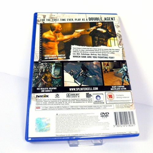 Tom Clancy's Splinter Cell: Double Agent (PS2) *Near Mint - Picture 4 of 4