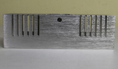 LED Unterbauleuchte Aluminium gebürstet 220 V 2x3 W warm white