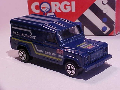 3 INCH Land Rover Defender 110 Duckhams 1985 Corgi 1/64 Range Diecast Mint Box