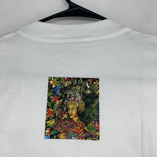Men's Large Vintage Bali Primitive Nature Art T-Shirt Single Stitch Design Tee - Picture 19 of 19