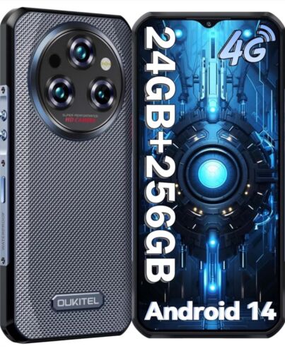 Oukitel WP35 S (6.6” FHD, 24GB RAM, 256GB Storage, 48MP, Rugged Smartphone)