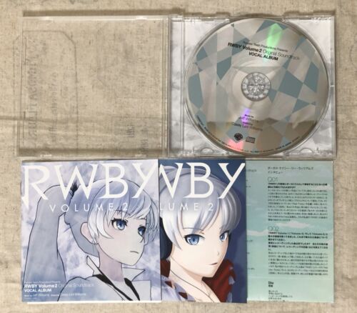 RWBY Volume1-4 Original Soundtrack VOCAL ALBUM Set Warner Bros Used - Picture 5 of 7