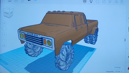 1977 DODGE CREW CAB FIRST GENERATION 4Door 1/24 155mm Fits GLADIATOR Chassis - Picture 3 of 12