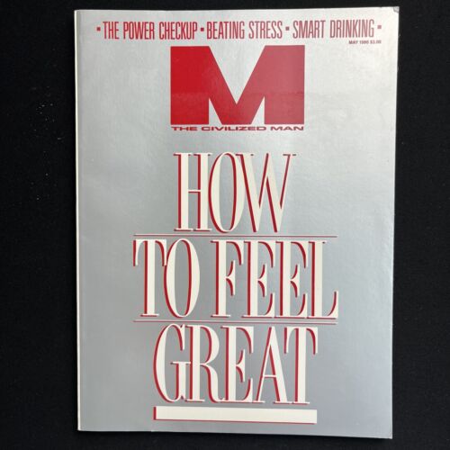 M The Civilized Man Magazine Mai 1986 Big Shots Bewertung kultureller IQs L49 - Bild 1 von 4