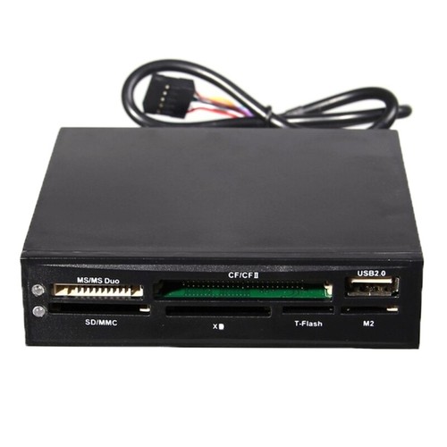 Multi Card Reader, USB 2.0 Memory Card Reader for SDXC CF XD MS - Picture 2 of 8