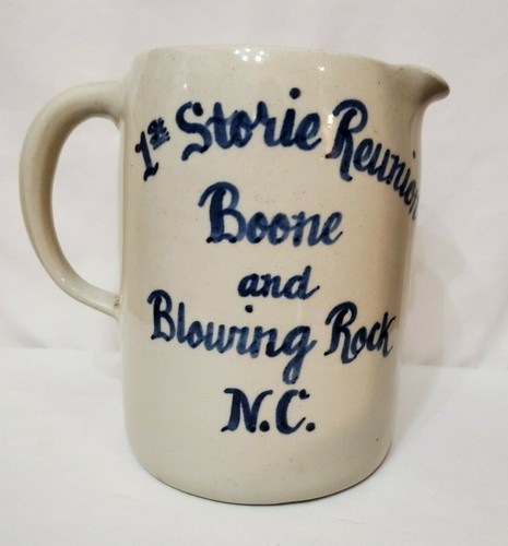 paul storie pottery marshall tx jug pitcher 1st story reunion boone and blowing - Bild 1 von 5