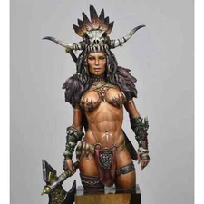 1/10 Scale resin Kit bust figure model Savage beauty unpainted unassembled
