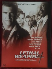 Lethal Weapon 4 DVD Not For Sale Promo 16075 (2009) USED Very Good Condition