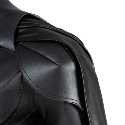 Flash Flashpoint Michael Keaton Version Batman Bodysuit Cosplay Costume Suit Set - Picture 10 of 29